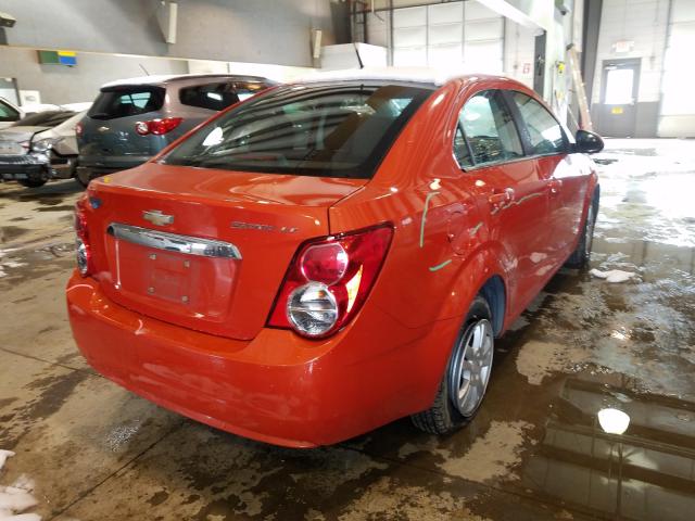 Photo 4 from auction – 2013 CHEVROLET SONIC LT with VIN 1G1JC5SH8D4181755