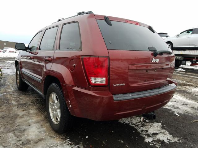 Photo 3 from auction – 2007 JEEP GRAND CHER with VIN 1J8GS48K07C549589