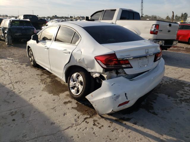 Photo 3 from auction – 2013 HONDA CIVIC LX with VIN 19XFB2F52DE055534