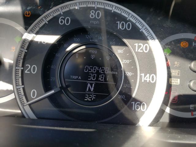 Photo 8 from auction – 2014 HONDA ACCORD EX with VIN 1HGCR2F70EA182739