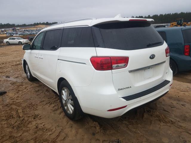 Photo 3 from auction – 2016 KIA SEDONA EX with VIN KNDMC5C11G6144464