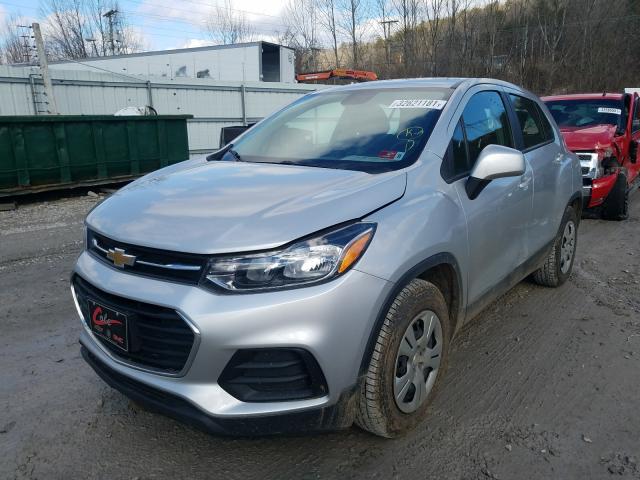 Photo 2 from auction – 2017 CHEVROLET TRAX LS with VIN 3GNCJKSB8HL278817
