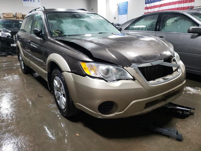 SUBARU OUTBACK 2008 with VIN 4S4BP60C787324787 - Photo from auction