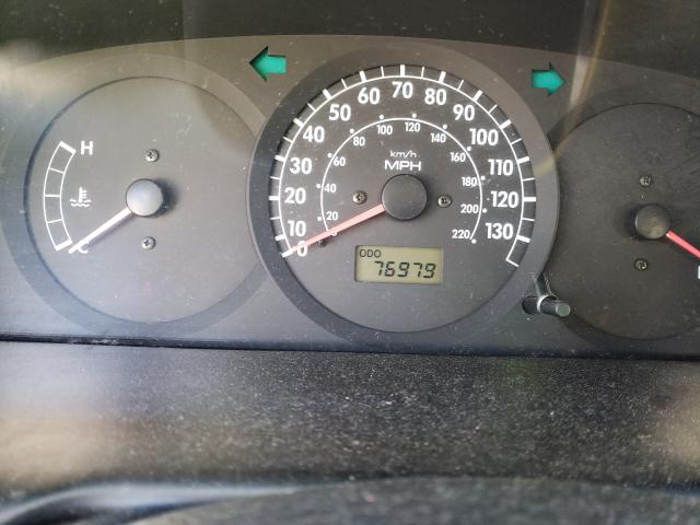 Photo 8 from auction – 2002 KIA SPECTRA BA with VIN KNAFB121X25142973