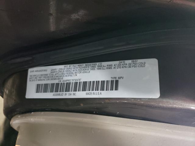 Photo 10 from auction – 2008 SUBARU OUTBACK with VIN 4S4BP60C787324787