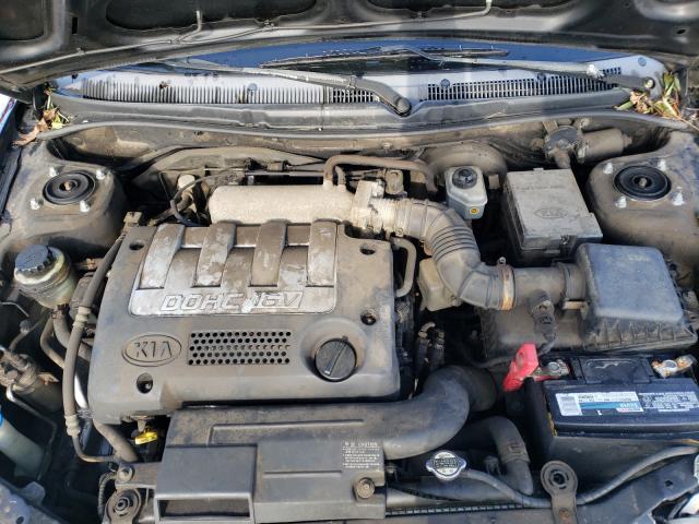 Photo 7 from auction – 2002 KIA SPECTRA BA with VIN KNAFB121X25142973