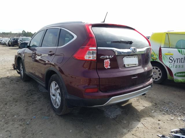 Photo 3 from auction – 2016 HONDA CR-V with VIN 2HKRM3H70GH529590
