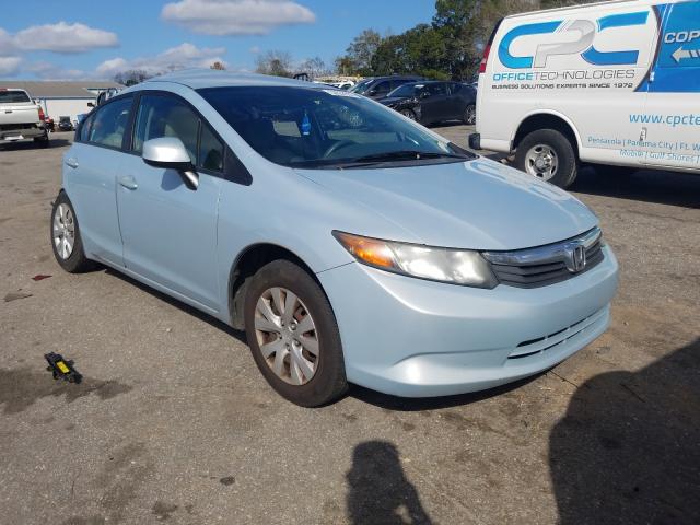 HONDA CIVIC LX 2012 with VIN 2HGFB2F53CH597567 - Photo from auction