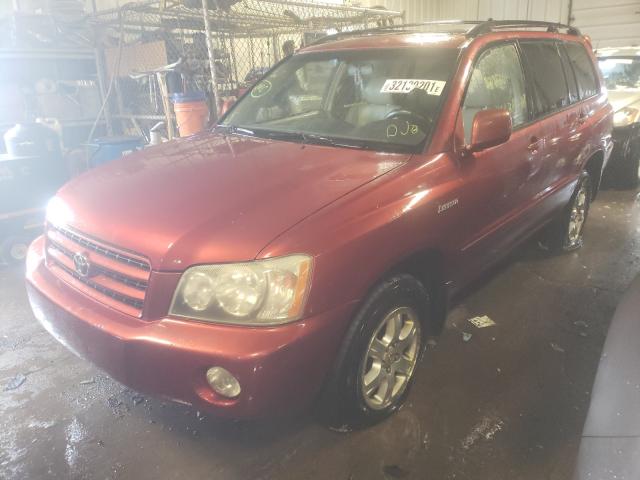 Photo 2 from auction – 2002 TOYOTA HIGHLANDER with VIN JTEGF21A220033757