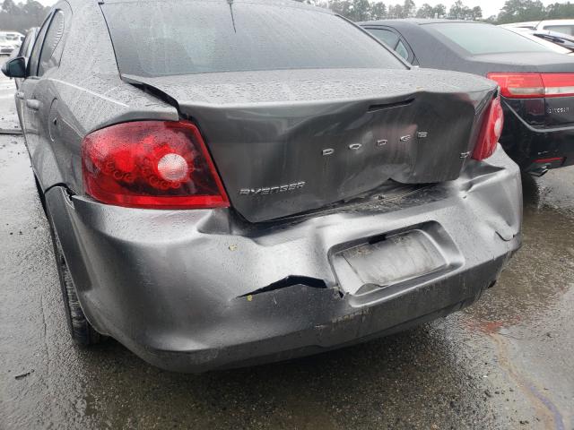 Photo 9 from auction – 2013 DODGE AVENGER SX with VIN 1C3CDZCB6DN625440