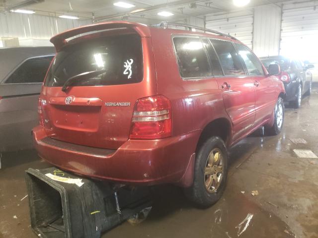 Photo 4 from auction – 2002 TOYOTA HIGHLANDER with VIN JTEGF21A220033757