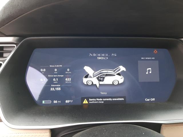Photo 8 from auction – 2016 TESLA MODEL S with VIN 5YJSA1E25GF175989