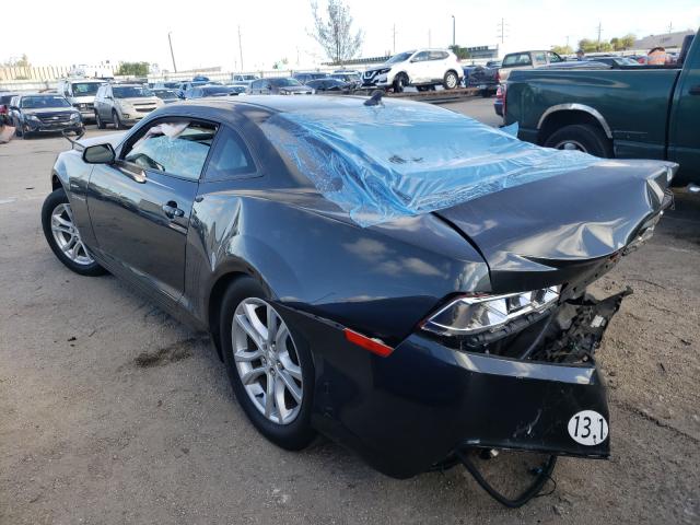 Photo 3 from auction – 2014 CHEVROLET CAMARO LS with VIN 2G1FA1E33E9257515