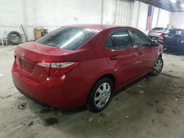 Photo 4 from auction – 2016 TOYOTA COROLLA L with VIN 2T1BURHE7GC635265