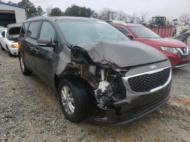 KIA SEDONA LX 2016 with VIN KNDMB5C15G6202062 - Photo from auction