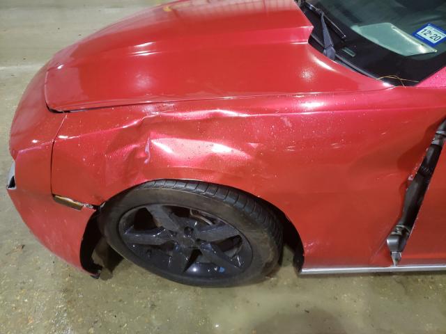 Photo 9 from auction – 2010 CHEVROLET CAMARO LT with VIN 2G1FB1EV9A9141664