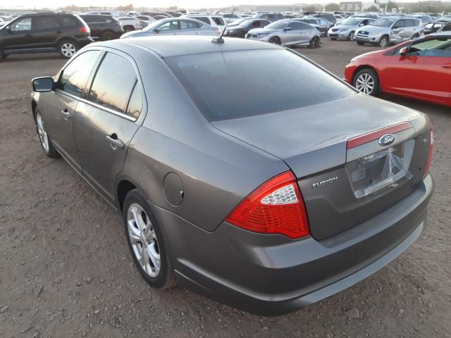 Photo 3 from auction – 2012 FORD FUSION SE with VIN 3FAHP0HA2CR199476