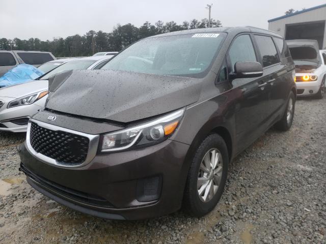 Photo 2 from auction – 2016 KIA SEDONA LX with VIN KNDMB5C15G6202062