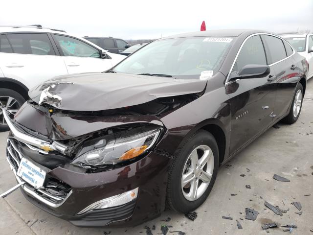 Photo 2 from auction – 2020 CHEVROLET MALIBU with VIN 1G1ZB5ST2LF155049