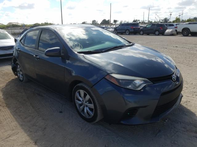 TOYOTA COROLLA L 2014 with VIN 5YFBURHEXEP034820 - Photo from auction