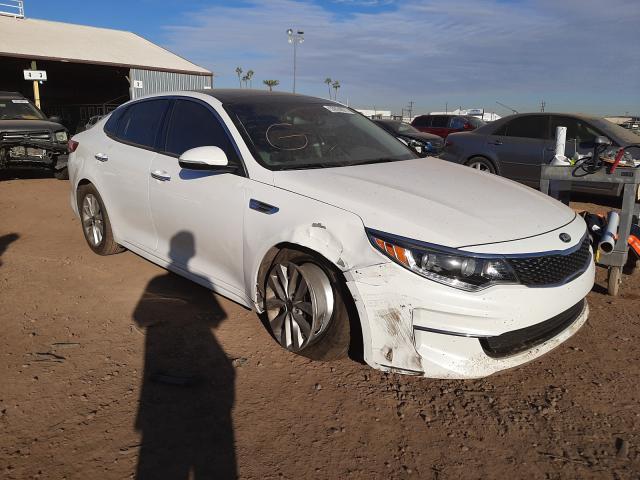 KIA OPTIMA EX 2016 with VIN 5XXGU4L34GG090360 - Photo from auction