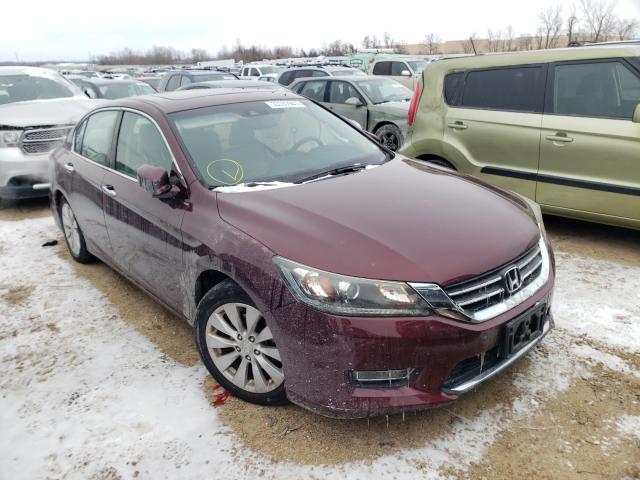 HONDA ACCORD EXL 2013 with VIN 1HGCR2F83DA272295 - Photo from auction