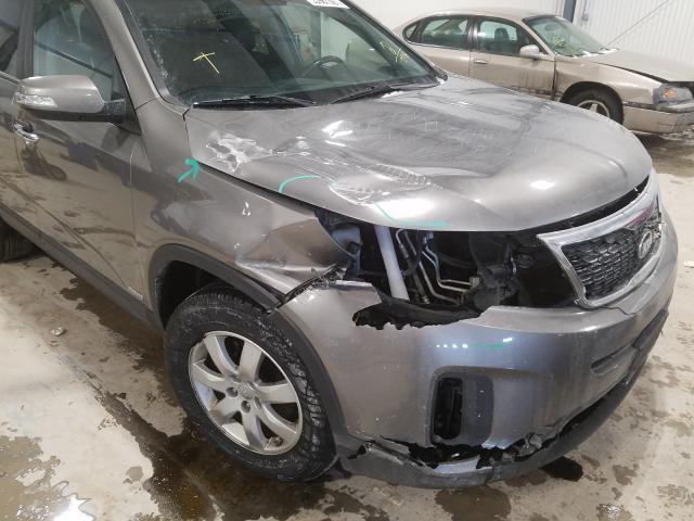 Photo 9 from auction – 2014 KIA SORENTO LX with VIN 5XYKTCA65EG500712