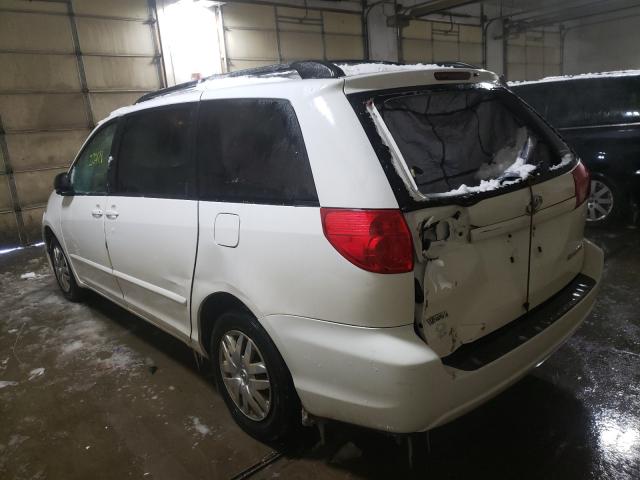 Photo 3 from auction – 2008 TOYOTA SIENNA CE with VIN 5TDZK23C88S181635