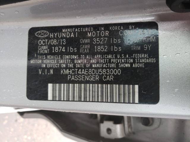 Photo 10 from auction – 2013 HYUNDAI ACCENT with VIN KMHCT4AE8DU583000