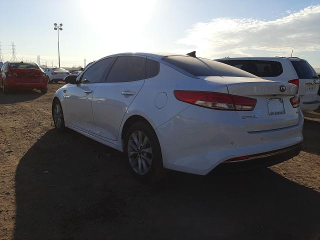 Photo 3 from auction – 2016 KIA OPTIMA EX with VIN 5XXGU4L34GG090360