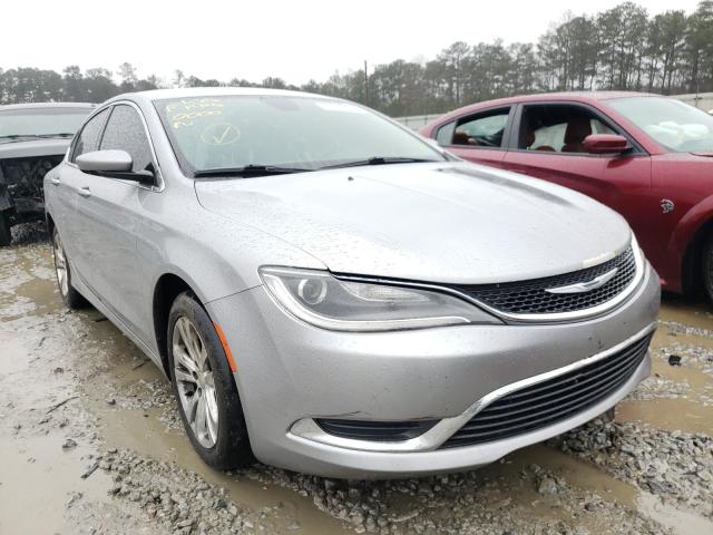 CHRYSLER 200 LX 2015 with VIN 1C3CCCFBXFN550000 - Photo from auction