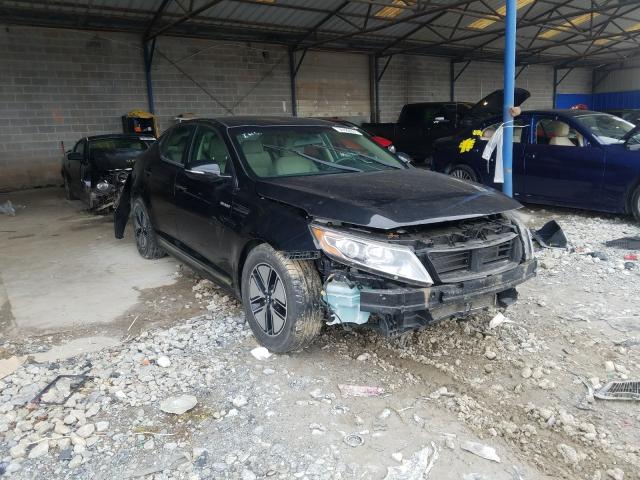 KIA OPTIMA HYB 2013 with VIN KNAGM4AD1D5060399 - Photo from auction