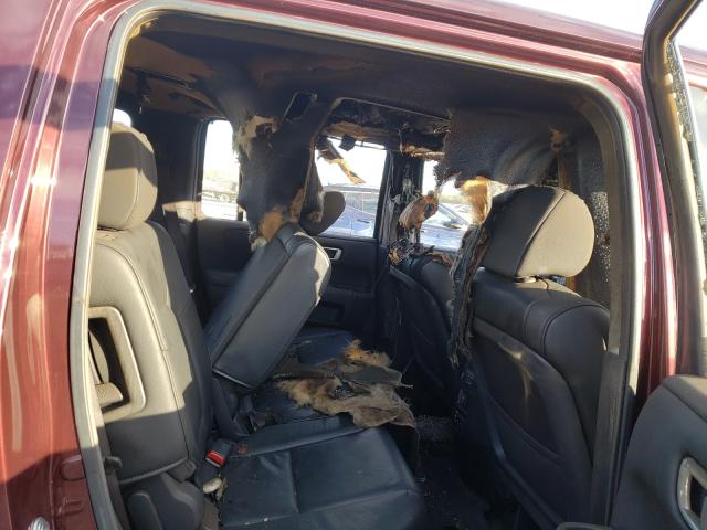 Photo 6 from auction – 2013 HONDA PILOT EXL with VIN 5FNYF4H65DB018812