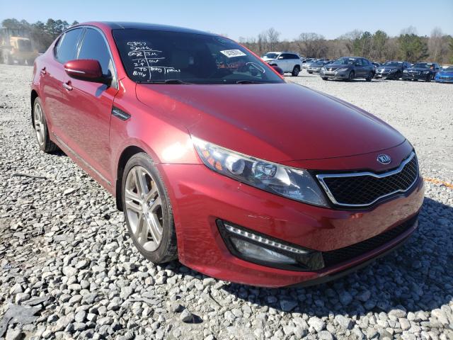 KIA OPTIMA SX 2013 with VIN 5XXGR4A69DG123833 - Photo from auction