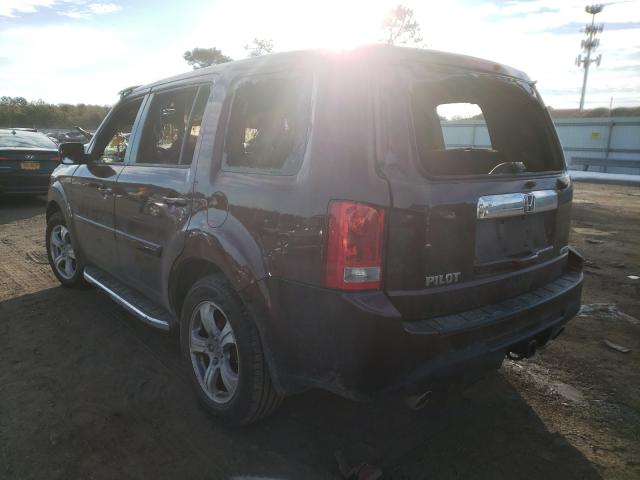Photo 3 from auction – 2013 HONDA PILOT EXL with VIN 5FNYF4H65DB018812