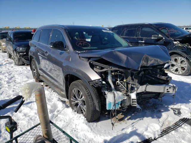 TOYOTA HIGHLANDER 2016 with VIN 5TDJKRFH9GS503341 - Photo from auction