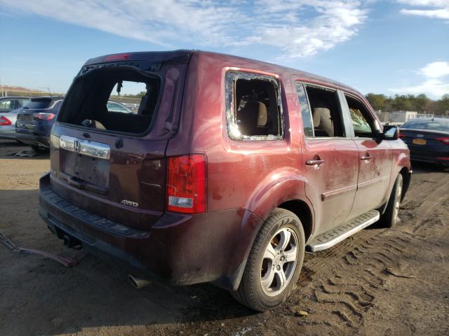 Photo 4 from auction – 2013 HONDA PILOT EXL with VIN 5FNYF4H65DB018812