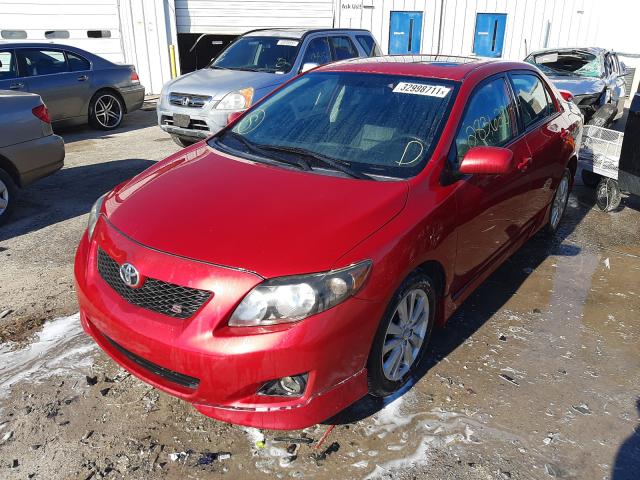 Photo 2 from auction – 2010 TOYOTA COROLLA BA with VIN 1NXBU4EE8AZ219528