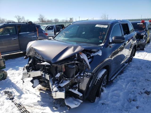Photo 2 from auction – 2016 TOYOTA HIGHLANDER with VIN 5TDJKRFH9GS503341