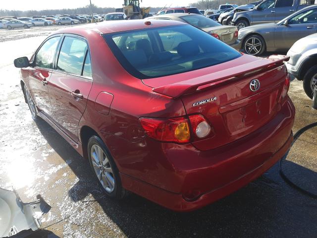 Photo 3 from auction – 2010 TOYOTA COROLLA BA with VIN 1NXBU4EE8AZ219528