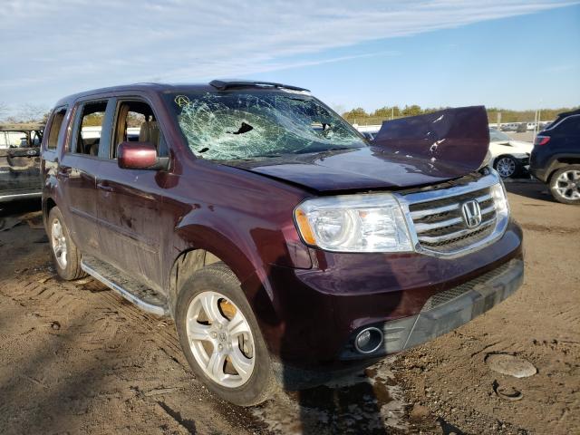 HONDA PILOT EXL 2013 with VIN 5FNYF4H65DB018812 - Photo from auction
