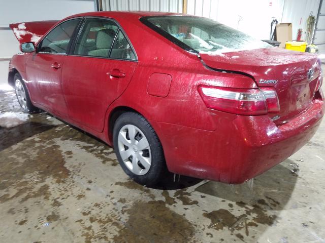 Photo 3 from auction – 2009 TOYOTA CAMRY BASE with VIN 4T4BE46K49R092800