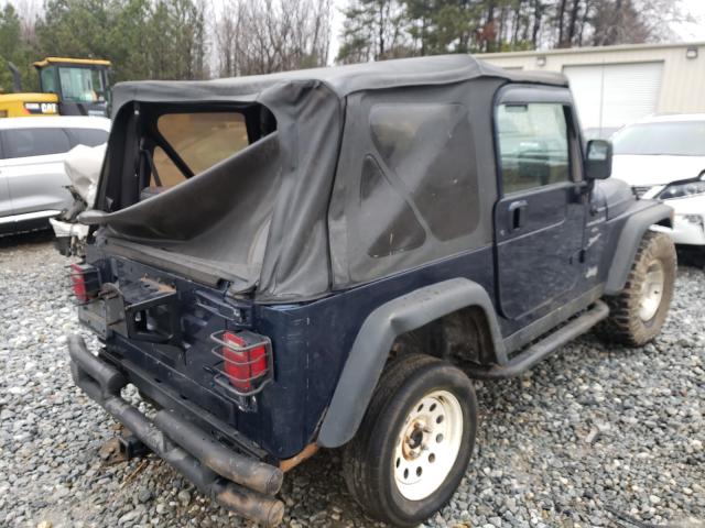 Photo 4 from auction – 2000 JEEP WRANGLER / with VIN 1J4FA49S2YP747681