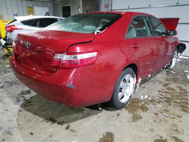 Photo 4 from auction – 2009 TOYOTA CAMRY BASE with VIN 4T4BE46K49R092800