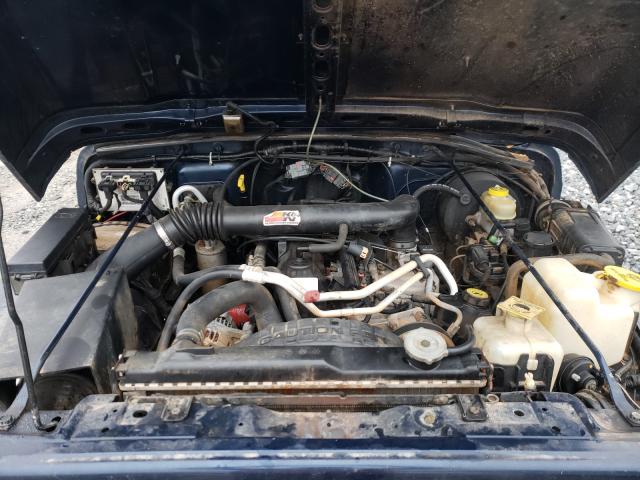 Photo 7 from auction – 2000 JEEP WRANGLER / with VIN 1J4FA49S2YP747681