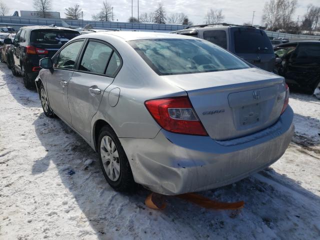Photo 3 from auction – 2012 HONDA CIVIC LX with VIN 19XFB2F59CE317676