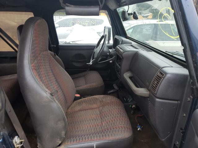 Photo 5 from auction – 2000 JEEP WRANGLER / with VIN 1J4FA49S2YP747681