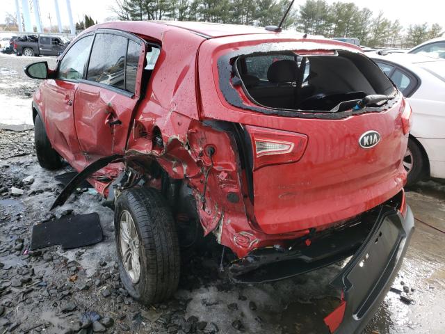 Photo 3 from auction – 2011 KIA SPORTAGE L with VIN KNDPB3A21B7055478