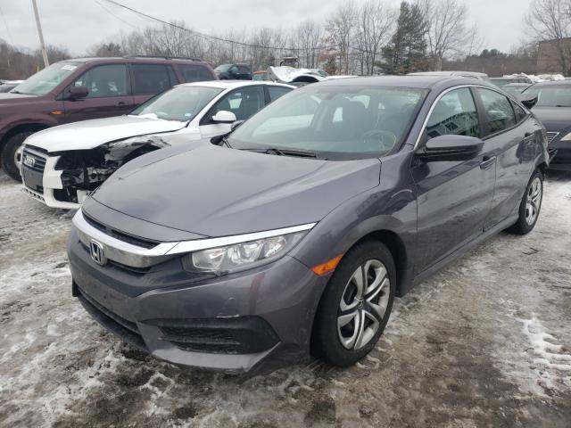 Photo 2 from auction – 2016 HONDA CIVIC LX with VIN 19XFC2F5XGE205990