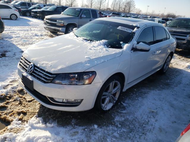 Photo 2 from auction – 2014 VOLKSWAGEN PASSAT SEL with VIN 1VWCN7A3XEC118933